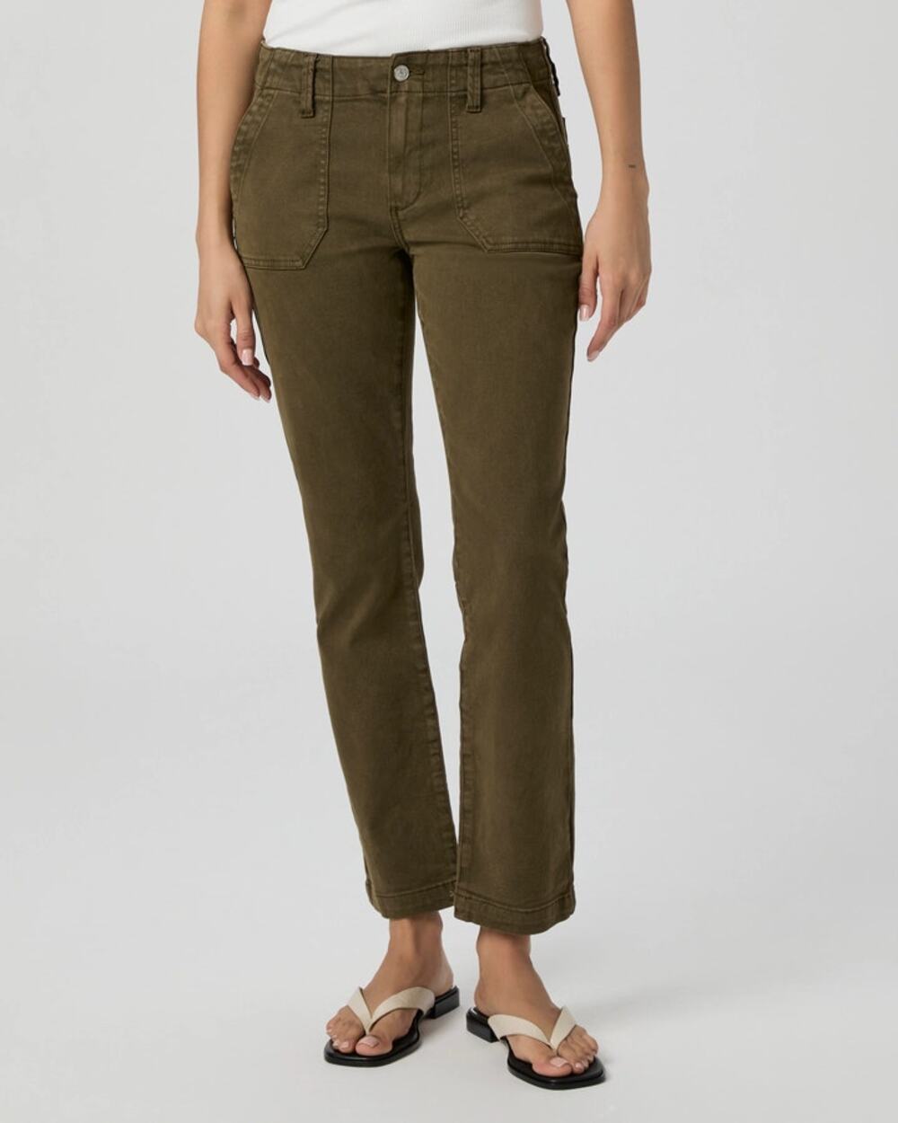 PAIGE Mayslie Straight Ankle Pant